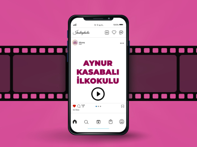 AYNUR KASABALI İLKOKULU sosyal medya filmleri çalışması